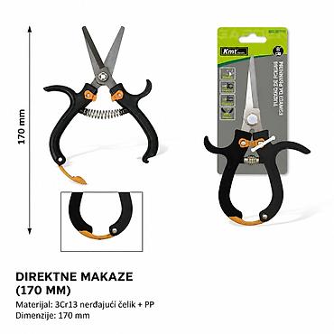 KMT Plastična drška – direktne makaze 170 mm (SKU: 501721, EAN: )