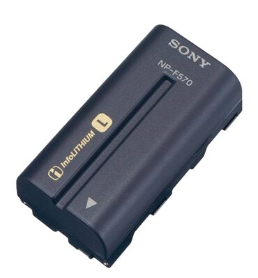 ремонт зарядных устройств: Аккумулятор Sony NP-F570 (оригинал Sony). Почти новая. Был в