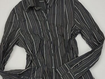 bluzki w biało czarne paski: Koszula Damska, L, stan - Bardzo dobry