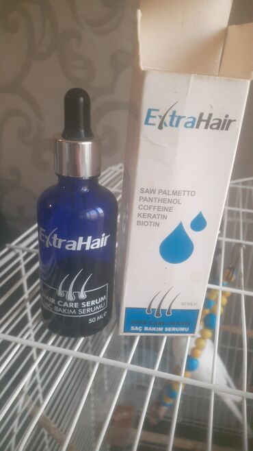 Нитриловые перчатки: ExtraHair Saç Baxım Serumu saçların sağlamlığını və görünüşünü