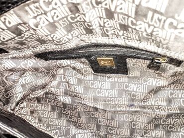 Torbe: Just Cavalli kožna sa hologramom Vrhunska brendirana torba od kože — 11