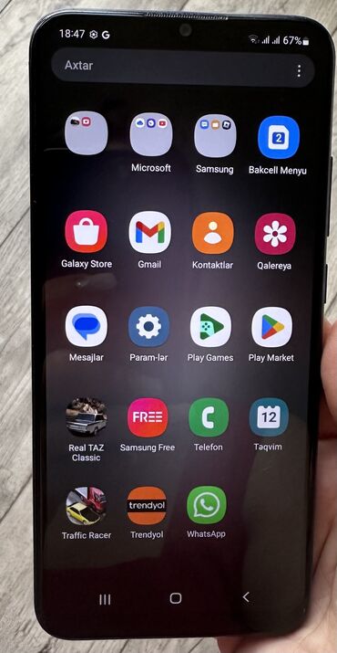 Видеоигры и приставки: Samsung Galaxy A03, 32 ГБ, цвет - Синий, Сенсорный, Две SIM карты, Face ID