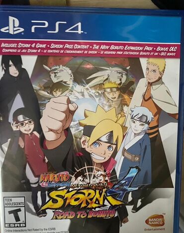 плейстейшан 4: Продаю игру на PS4, состояние-новая. Naruto Ultimate Ninja Storm 4