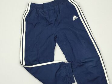 decathlon spodnie do biegania: Sweatpants, Adidas, 3-4 years, 104, condition - Fair