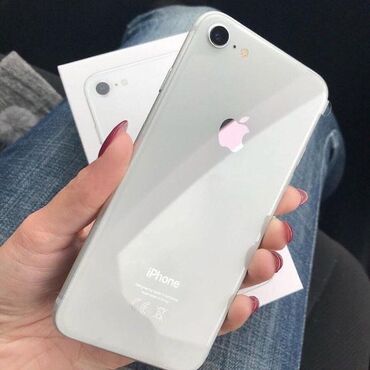 8 айфон бу: IPhone 8, Новый, 64 ГБ, White Titanium