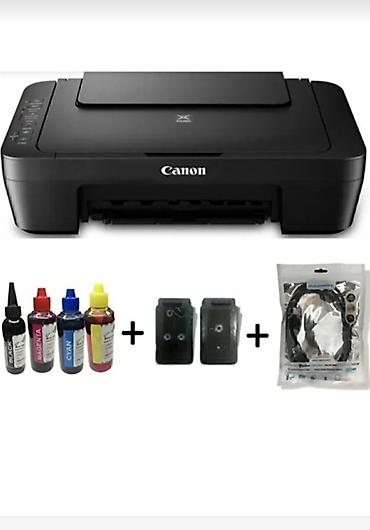 Canon E414 çoxfunksiyalı printerləri Dəst tərkibi: - Canon