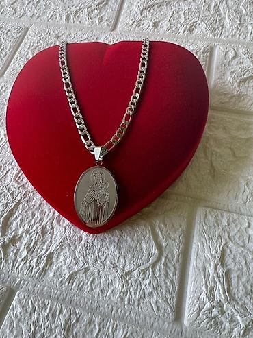 Ogrlice: Lančići sa verskim privescima – više modela - Materijal: nerđajući — 15