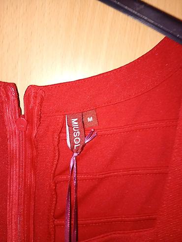 Haljine: Crvena „bandage“ haljina MIUSOL – veličina M - Kroj: uska, bodycon — 4
