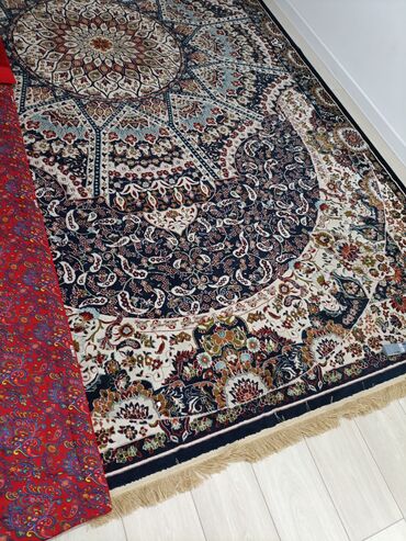 дорожки паласы: Ковер Б/у, 400 * 250, Шелк, Турция, Безналичная/наличная оплата