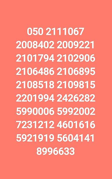mobil nömre: Nömrə: ( 055 ) ( 3130111 ), Yeni — 1