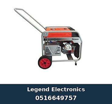 elemax generator: Elan başlığı: Benzin generatoru Keman KM8000H Elan mətni: Keman — 1