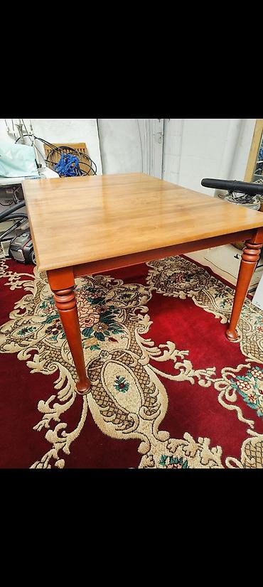 Столы и стулья для зала: Стол и стул для зала, Б/у, Самовывоз, цвет - Коричневый — 2