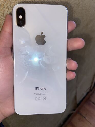 Apple iPhone: IPhone X, 64 GB, Ağ, Zəmanət