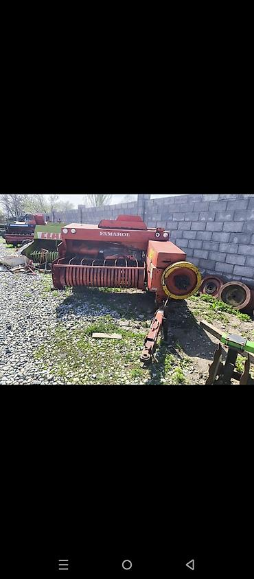 тук пресс: Пресс-подборщик Famarol (польский производитель), тюковый, жаны келген — 6