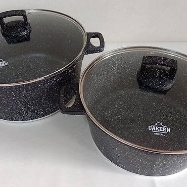 Казаны: Казаны антипригарные отличного качества ! В литом можно варить, как в — 6