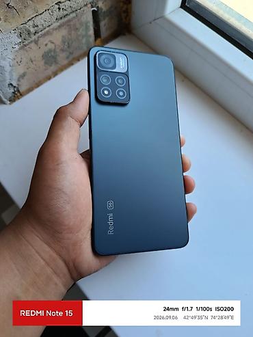 Redmi, Redmi Note 11 Pro Plus, Б/у, 256 ГБ, цвет - Синий, 2 SIM