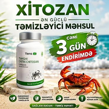 spirulina: Tiens qida əlavələri — seçilmiş kompleks 1) Tianshi Chitin Chitosan — 1