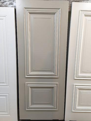 xam mdf: Klassik dizaynlı qapı paneli - Material: MDF əsaslı, hamar boyalı — 1
