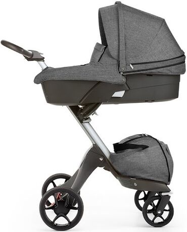 коляска stokke xplory цена: Коляска, цвет - Серебристый, Б/у