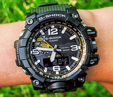 danisan saat: Casio G-SHOCK GWG-1000 “Mudmaster” qol saatı 🟢 ideal veziyyetde 🟢 1500 — 3