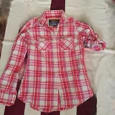 Košulje: SUPERDRY KOŠULJA, KAO NOVA,VEL.M, ELEGANT BELA KOSULJA VEL.S | Org — 21