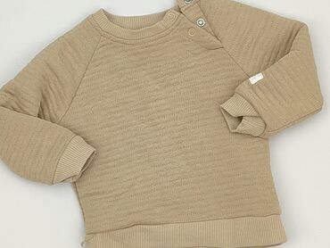 ocieplany pajacyk: Sweatshirt, Fox&Bunny, 6-9 months, condition - Very good