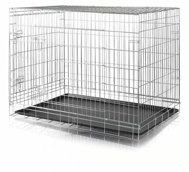 большая клетка для грызунов: Складная клетка для собак и кошек, Trixie 64x54x48 см qatlanan it