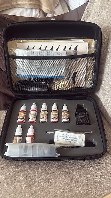 aksesurlar: Dragon TBP5KIT – Peşəkar qaş/kirpik və mikropiqmentasiya üçün tam set — 2