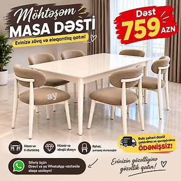 Möhtəşəm masa dəsti – evinizə zövq və eleqantlıq qatan seçim! - Dəst lalafo.az -da Möhtəşəm masa dəsti – evinizə zövq və eleqantlıq qatan seçim! - Dəst