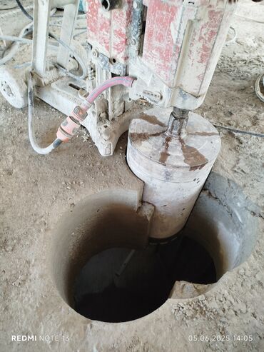 Beton işləri: #Betonkesme #betondeşmə Beton kubik kərpic - dən kəsim deşim — 9