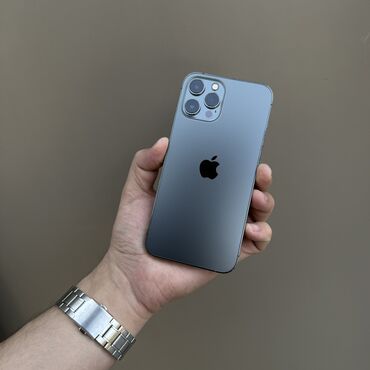 о номере телефона: IPhone 12 Pro Max, Б/у, 128 ГБ, Space Gray, Защитное стекло, Чехол, Кабель, 100 %