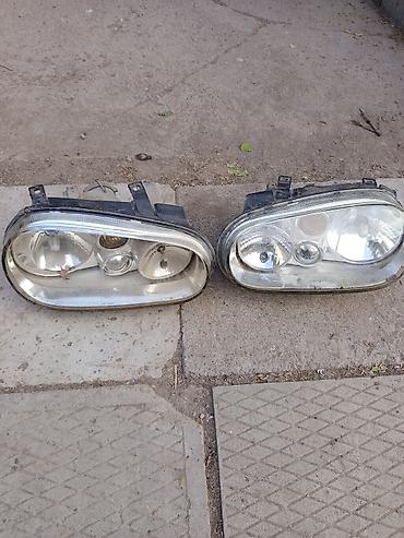 Комплект передних фар Volkswagen 2002 г., Б/у, Оригинал, Германия