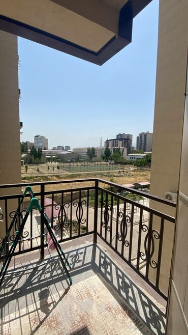 эмарк жибек жолу: 1 комната, 43 м², Элитка, 4 этаж, Евроремонт