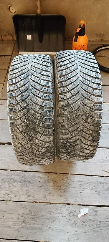 mishlen: Продаются 2 зимние шипованные шины Michelin. Характеристики: - Бренд — 4