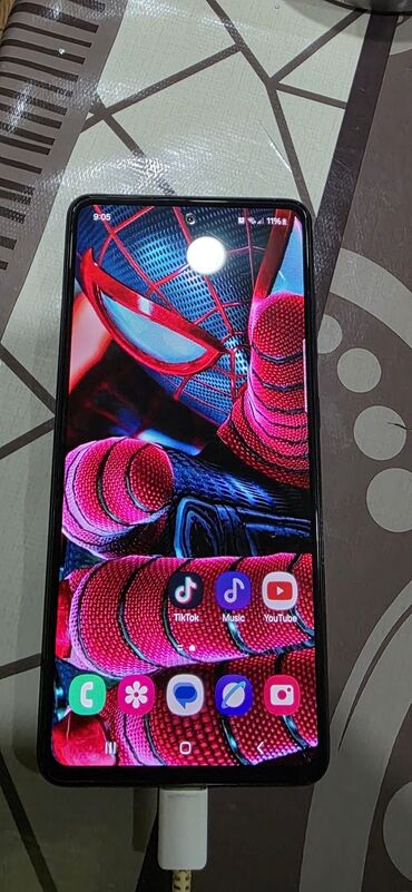 samsung not 8 ekran: Samsung Galaxy A52, 128 GB, rəng - Qara, Sensor, Barmaq izi, İki sim kartlı