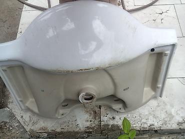 hamam kranti: Keramik divar tipli əl-üz yuma lavabosu - Material: yüksək — 2