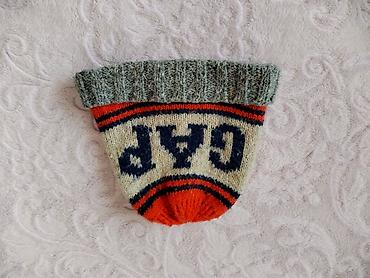Baş geyimləri: Uşaq papağı – GAP Kids, S/M ölçülərindədir, yundur. *Daha çox uşaq — 2