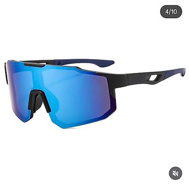 Маски, очки: Blackout sunglasses Спортивные солнцезащитные очки для мужчин и — 8