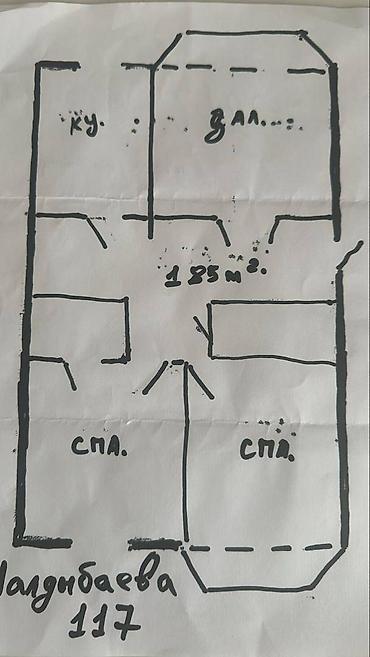 brk group: 3 комнаты, 185 м², Ата-Тюрк парк Элитка, 2 этаж, ПСО (под самоотделку) — 4