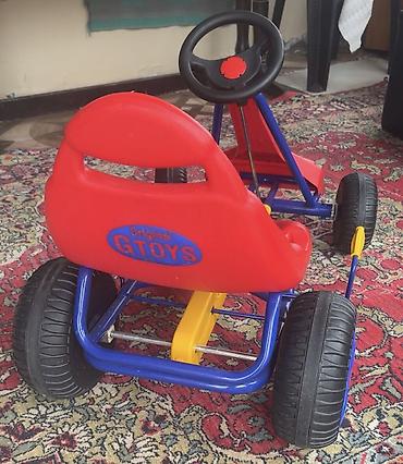 bot kar: Uşaq pedallı “GTOYS 88 SPEEDCAR” kartinq maşını - Mexaniki/pedallı — 3