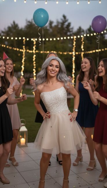 Haljine: Elegantne haljine za posebne prilike – više modela - Duga puder‑roze — 6