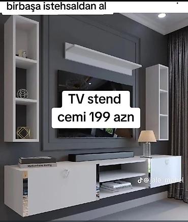 asma guzgu: Yeni, Düz TV altlığı, Polkalı, Laminat, Azərbaycan — 1