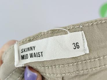 jeans cargo: Skinny, Spodnie cargo damskie, rozmiar S — 4