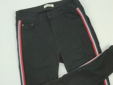 spodnie dresowe z prostą nogawką: Sweatpants, L (EU 40), condition - Good