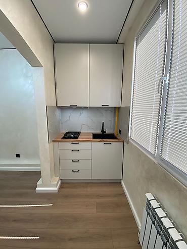 1комнатную квартиру в бишкеке: 1 комната, 45 м², Киргизия 1 107 серия, 3 этаж, Евроремонт — 2