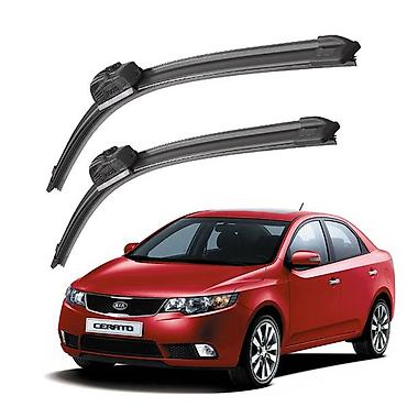 kia serato: Kia Cerato 2009-2012 üçün şüşə siləcəkləri Çatdırılma Və Quraşdırılma — 1
