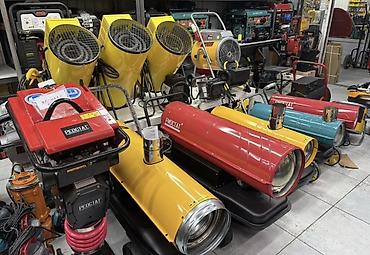 Тепловые пушки: Тепловая пушка Дизельная, более 2000 Вт, Отключение при перегреве — 9