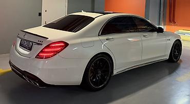 performance: Mercedes-Benz S-class AMG: 2019 г., 4 л, Автомат, Бензин, Седан — 9