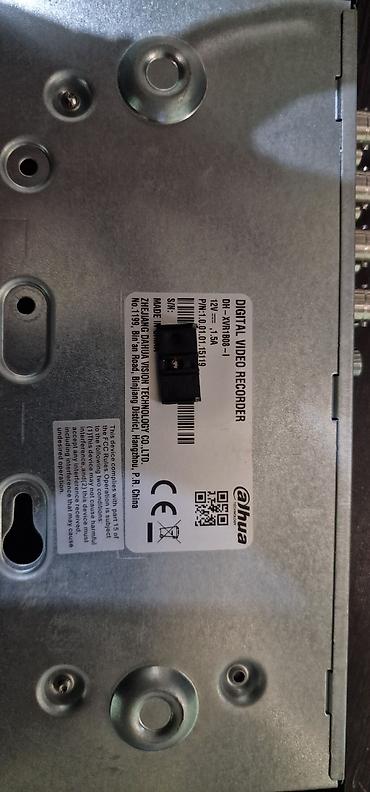 dvr 8 port: Dahua dvr satilir. 8 port ustunde 4tb hard diski var — 4