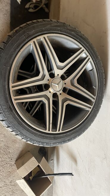 авто фотон: Дөңгөлөктөрү толук 235 / 45 / R 18, Кыш, Колдонулган, Комплект, Жеңил унаалар, Куйма, тешиктери - 5